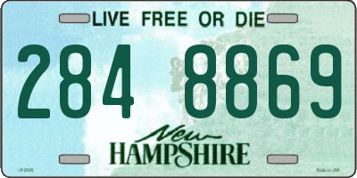 NH license plate 2848869
