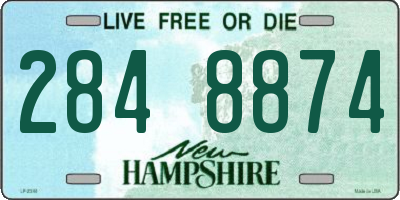 NH license plate 2848874