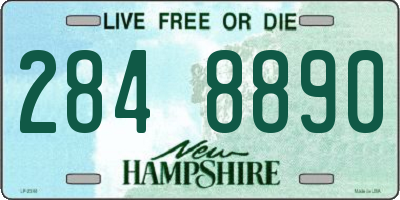 NH license plate 2848890