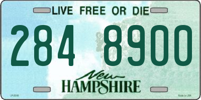 NH license plate 2848900