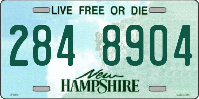NH license plate 2848904