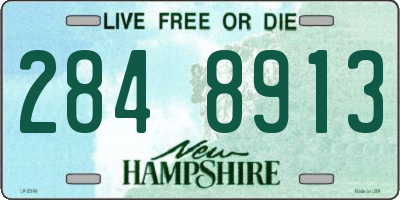 NH license plate 2848913