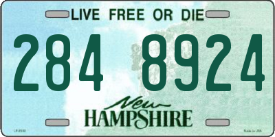 NH license plate 2848924