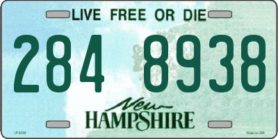 NH license plate 2848938