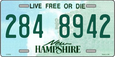 NH license plate 2848942