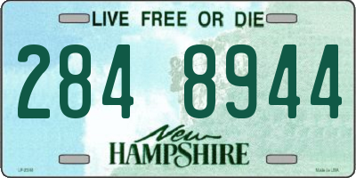 NH license plate 2848944