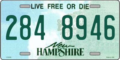 NH license plate 2848946