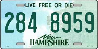 NH license plate 2848959