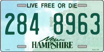 NH license plate 2848963