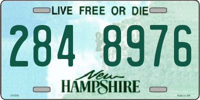 NH license plate 2848976