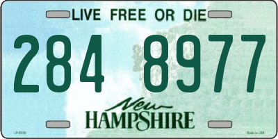NH license plate 2848977