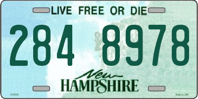 NH license plate 2848978