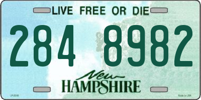 NH license plate 2848982