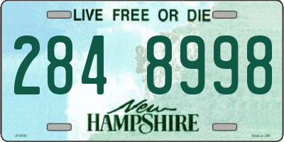 NH license plate 2848998