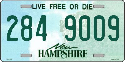 NH license plate 2849009