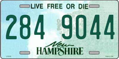NH license plate 2849044