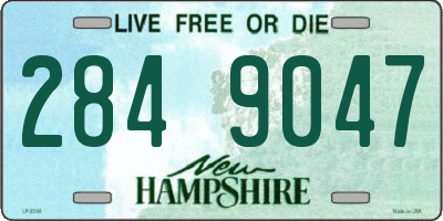 NH license plate 2849047