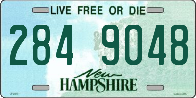 NH license plate 2849048