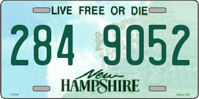 NH license plate 2849052