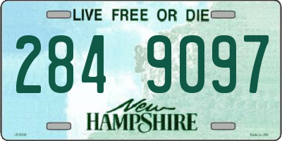 NH license plate 2849097