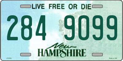 NH license plate 2849099