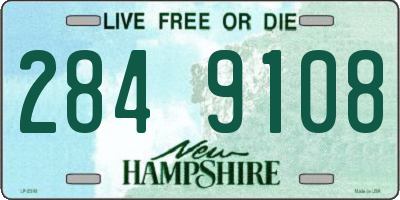 NH license plate 2849108