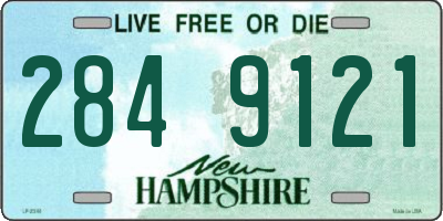 NH license plate 2849121