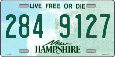 NH license plate 2849127