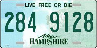 NH license plate 2849128