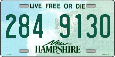 NH license plate 2849130