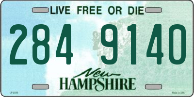 NH license plate 2849140