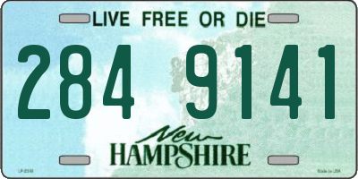 NH license plate 2849141