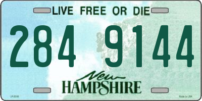 NH license plate 2849144