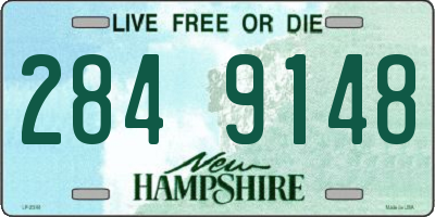 NH license plate 2849148