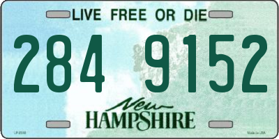 NH license plate 2849152
