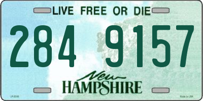 NH license plate 2849157