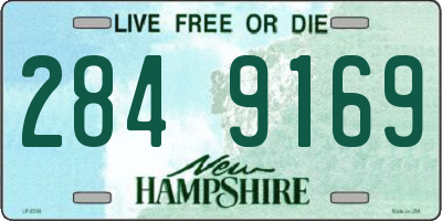 NH license plate 2849169