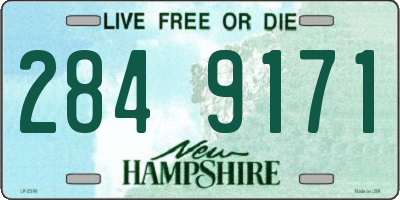 NH license plate 2849171