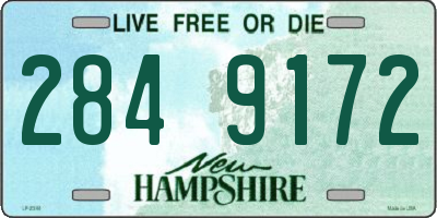 NH license plate 2849172