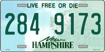 NH license plate 2849173
