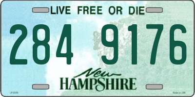 NH license plate 2849176