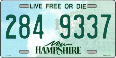 NH license plate 2849337