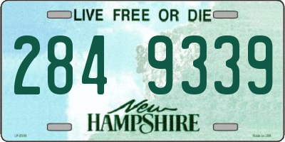 NH license plate 2849339