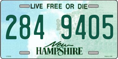 NH license plate 2849405