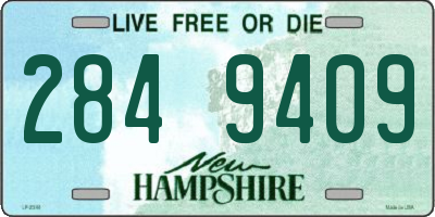 NH license plate 2849409