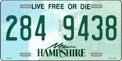NH license plate 2849438