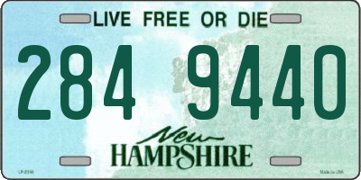 NH license plate 2849440