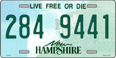 NH license plate 2849441