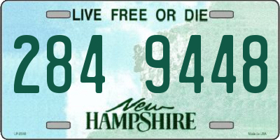 NH license plate 2849448