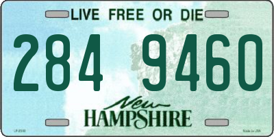 NH license plate 2849460